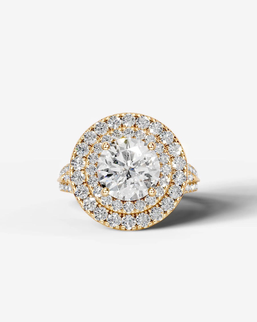 Tainara (Round) 18k Yellow Gold 001
