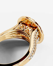 Tainara (Round) 18k Yellow Gold 002