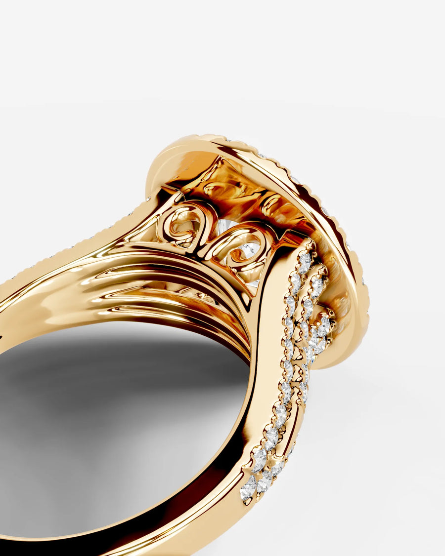 Tainara (Round) 18k Yellow Gold 002