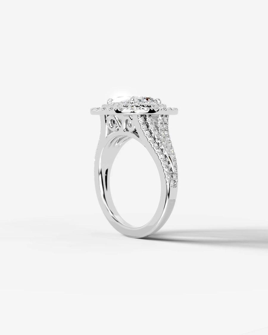 Tainara (Cushion) 14k White Gold 004