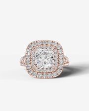 Tainara (Cushion) 14k Rose Gold 001