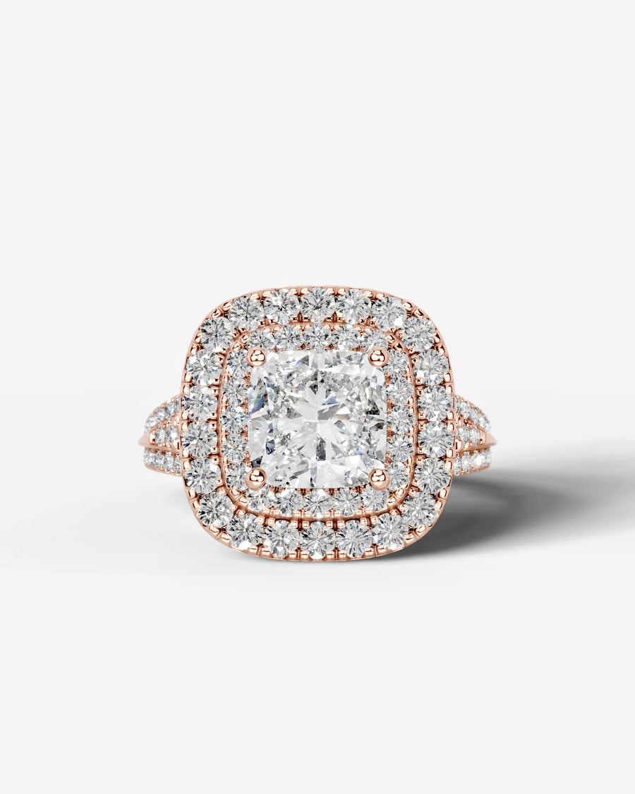 Tainara (Cushion) 14k Rose Gold 001