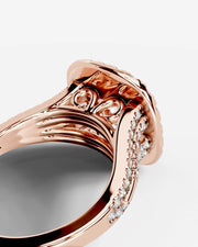 Tainara (Cushion) 14k Rose Gold 002