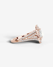 Tainara (Cushion) 14k Rose Gold 003