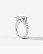 Tainara (Radiant) 14k White Gold 004