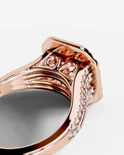 Tainara (Radiant) 14k Rose Gold 002