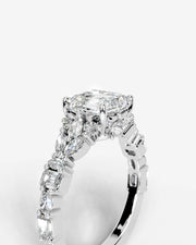 Tula (Asscher) Platinum 005