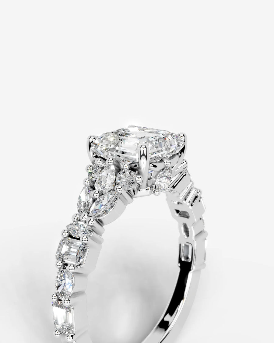 Tula (Asscher) Platinum 005