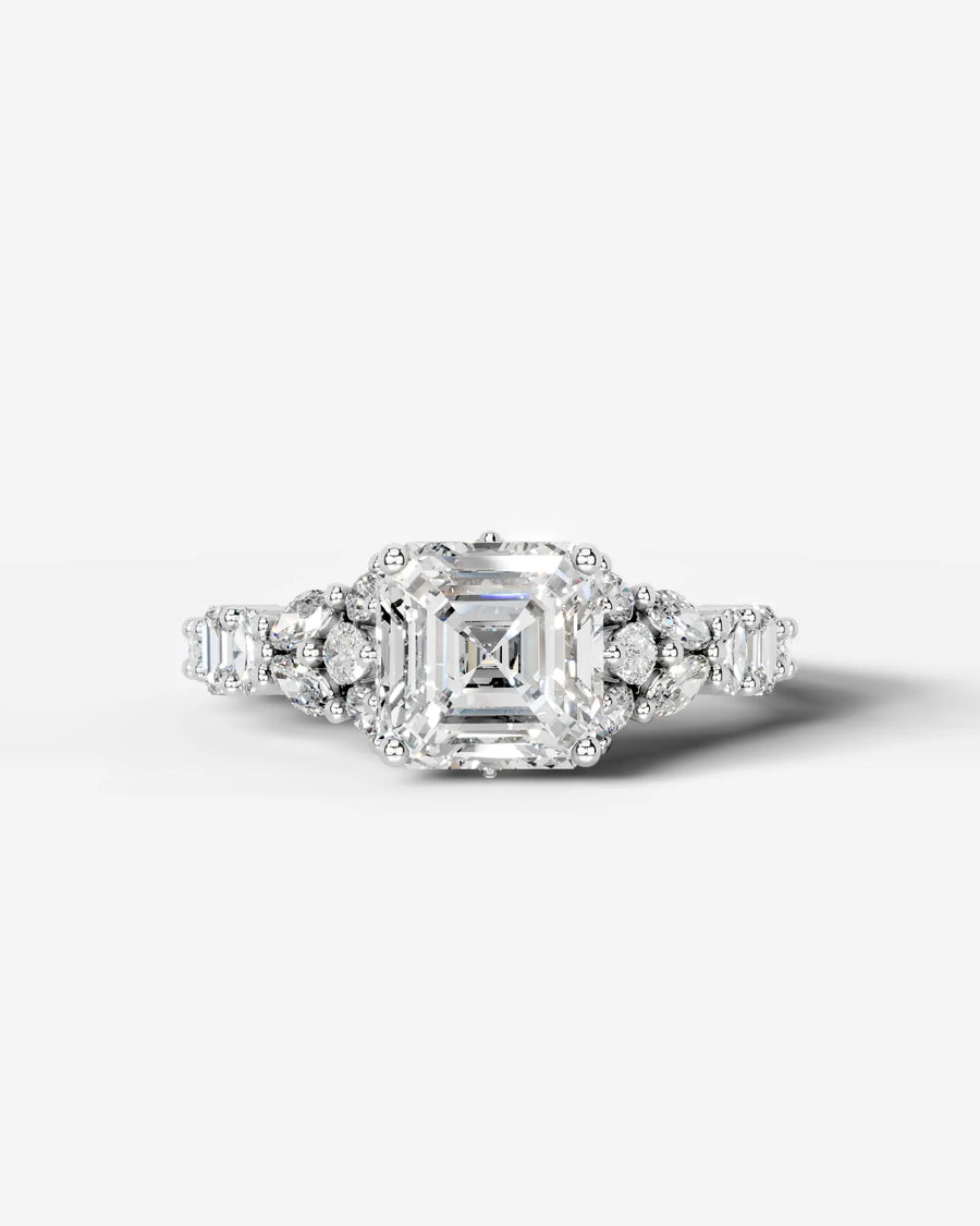 Tula (Asscher) Platinum 001