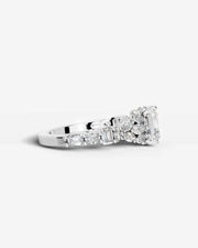 Tula (Asscher) 18k White Gold 003