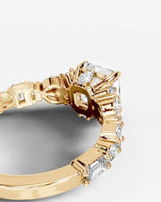 Tula (Asscher) 18k Yellow Gold 002