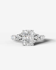 Tula (Elongated Cushion) 18k White Gold 001