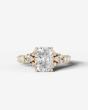 Tula (Elongated Cushion) 14k Yellow Gold 001
