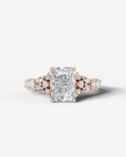 Tula (Elongated Radiant) 14k Rose Gold 001