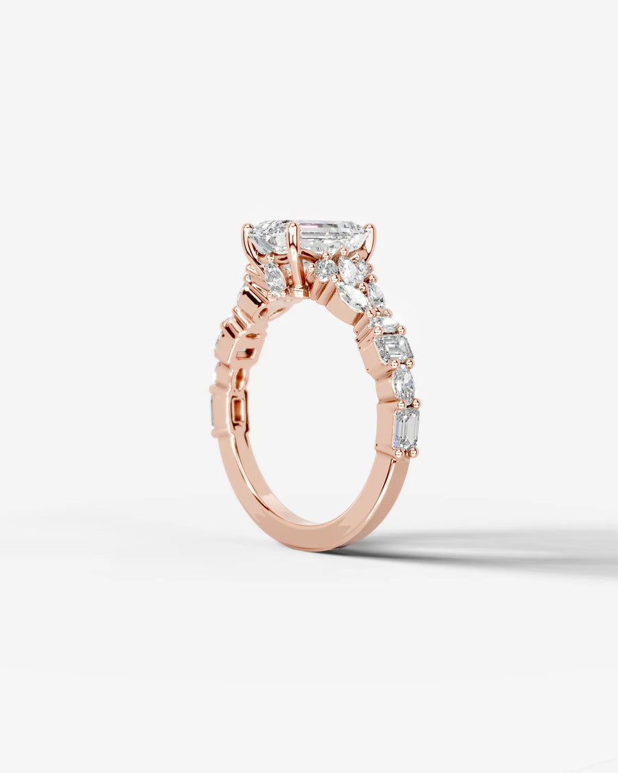 Tula (Emerald) 14k Rose Gold 004