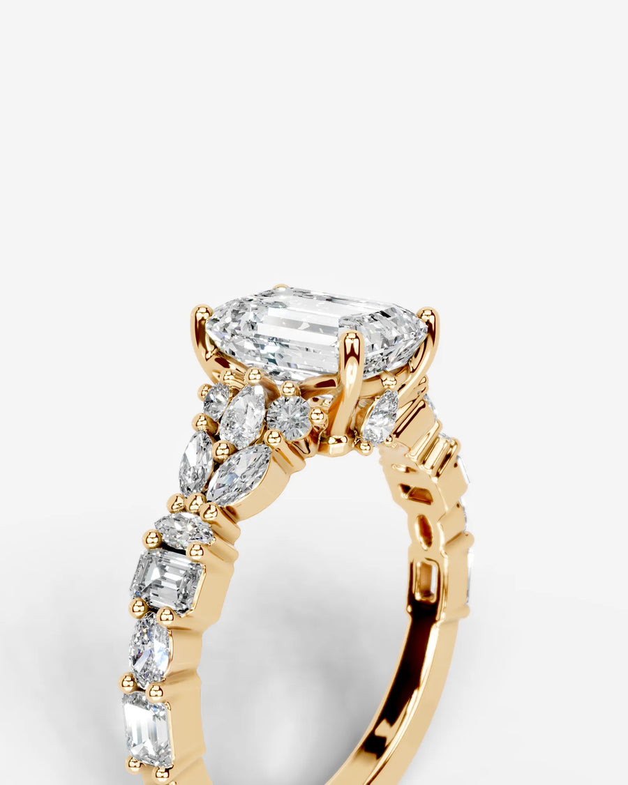 Tula (Emerald) 18k Yellow Gold 005