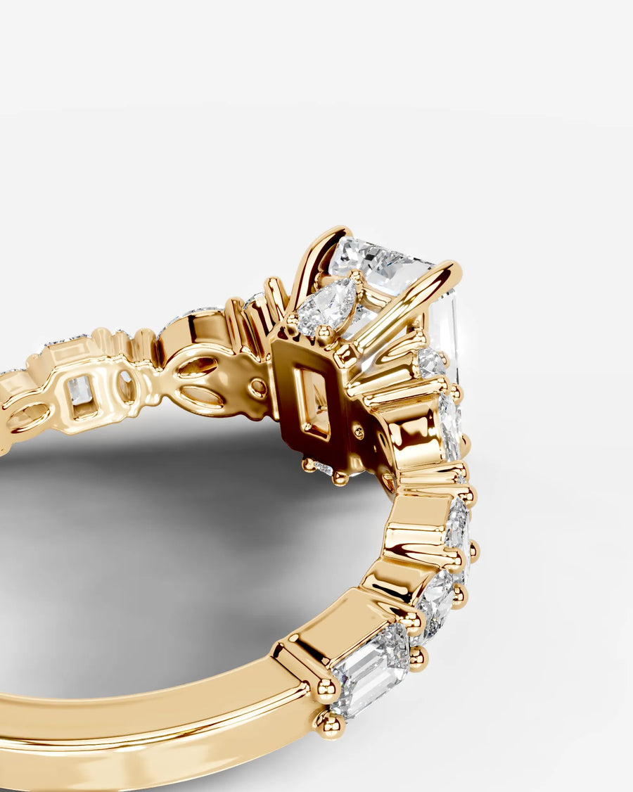 Tula (Emerald) 14k Yellow Gold 002