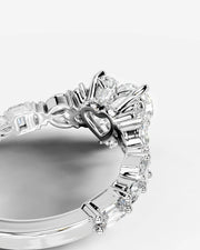 Tula (Heart) 14k White Gold 002