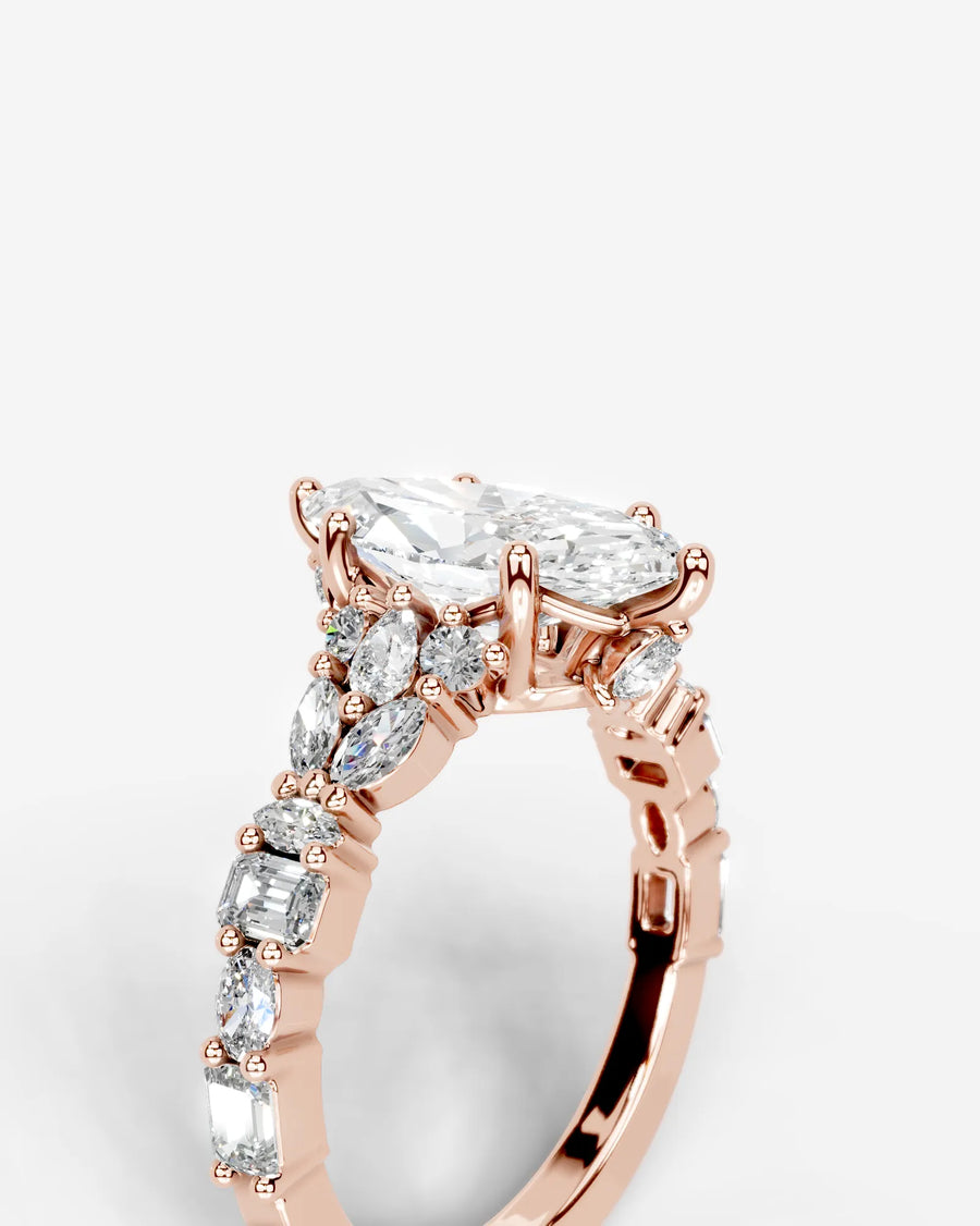 Tula (Marquise) 14k Rose Gold 005
