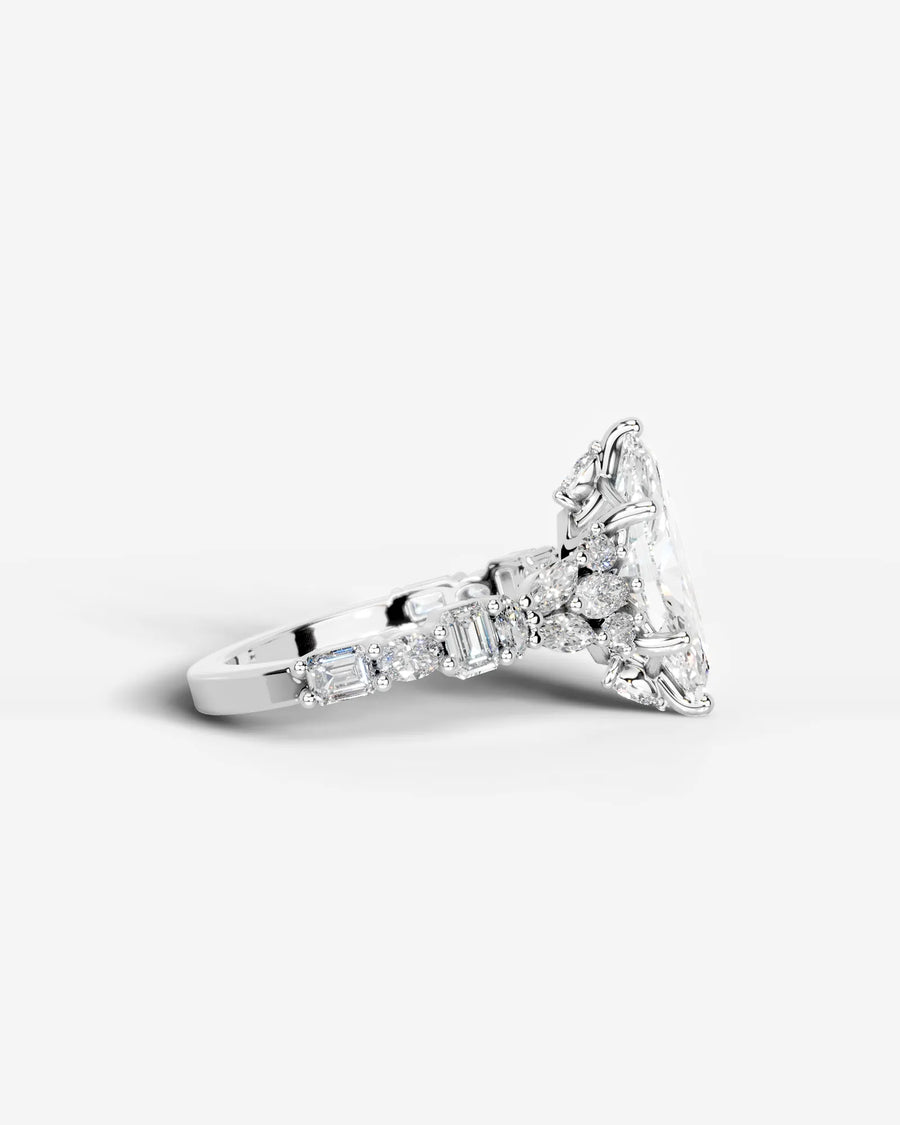 Tula (Marquise) 14k White Gold 003