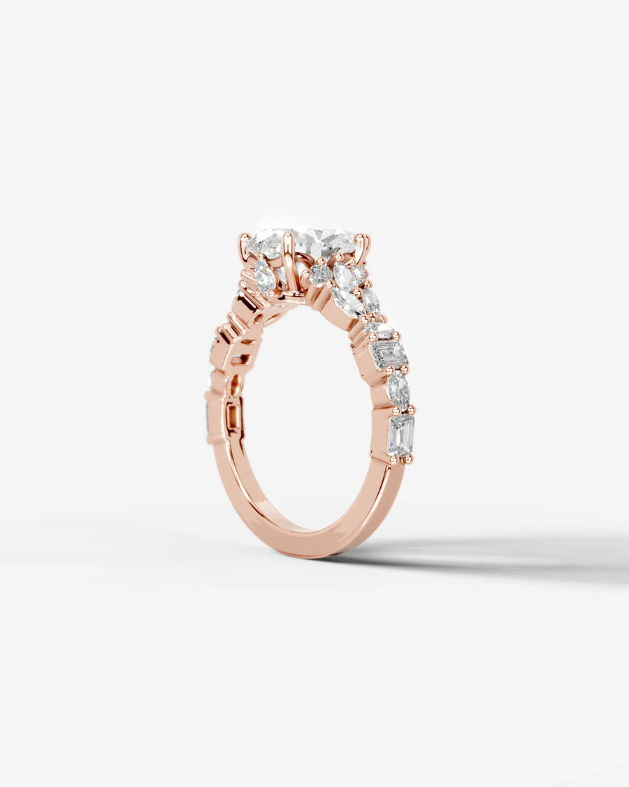 Tula (Pear) 14k Rose Gold 004