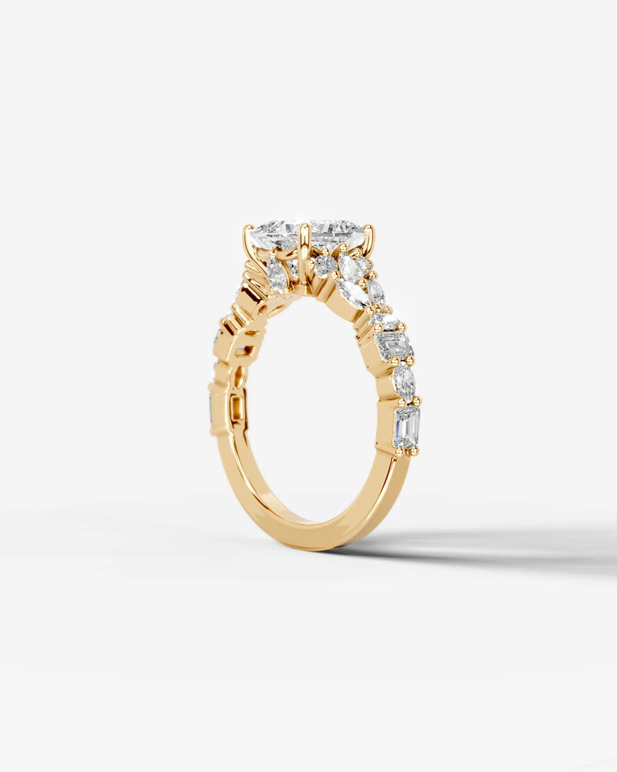 Tula (Princess) 18k Yellow Gold 004