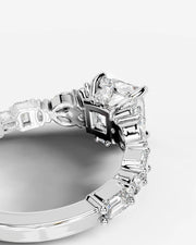 Tula (Princess) 14k White Gold 002