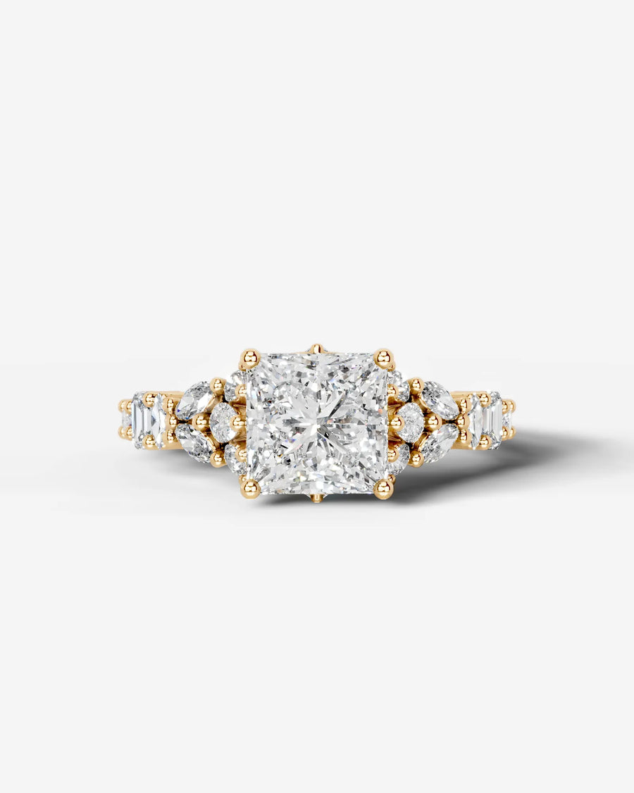 Tula (Princess) 18k Yellow Gold 001