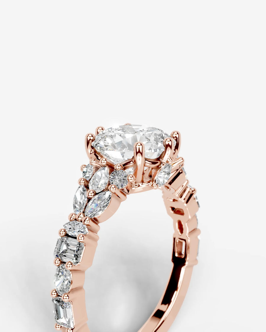 Tula (Round) 14k Rose Gold 005