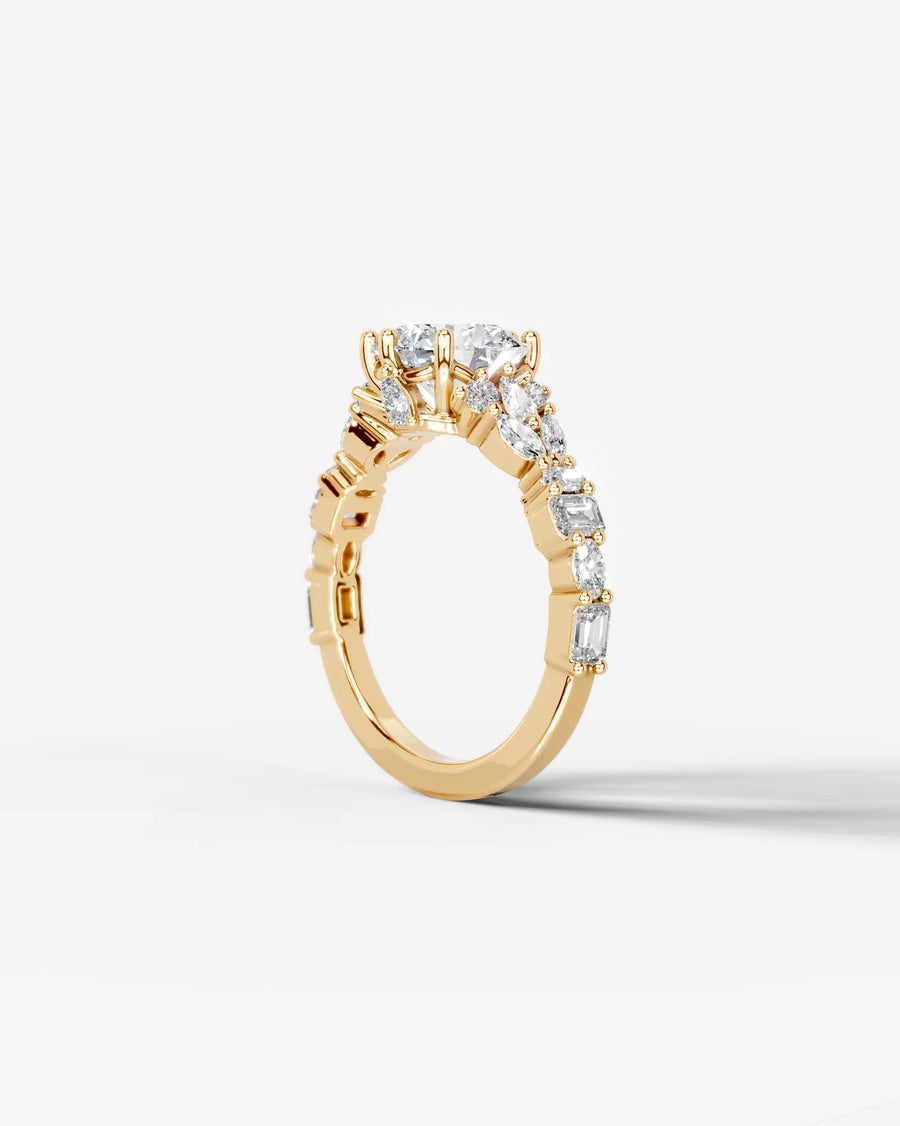 Tula (Round) 18k Yellow Gold 004