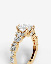 Tula (Round) 18k Yellow Gold 005