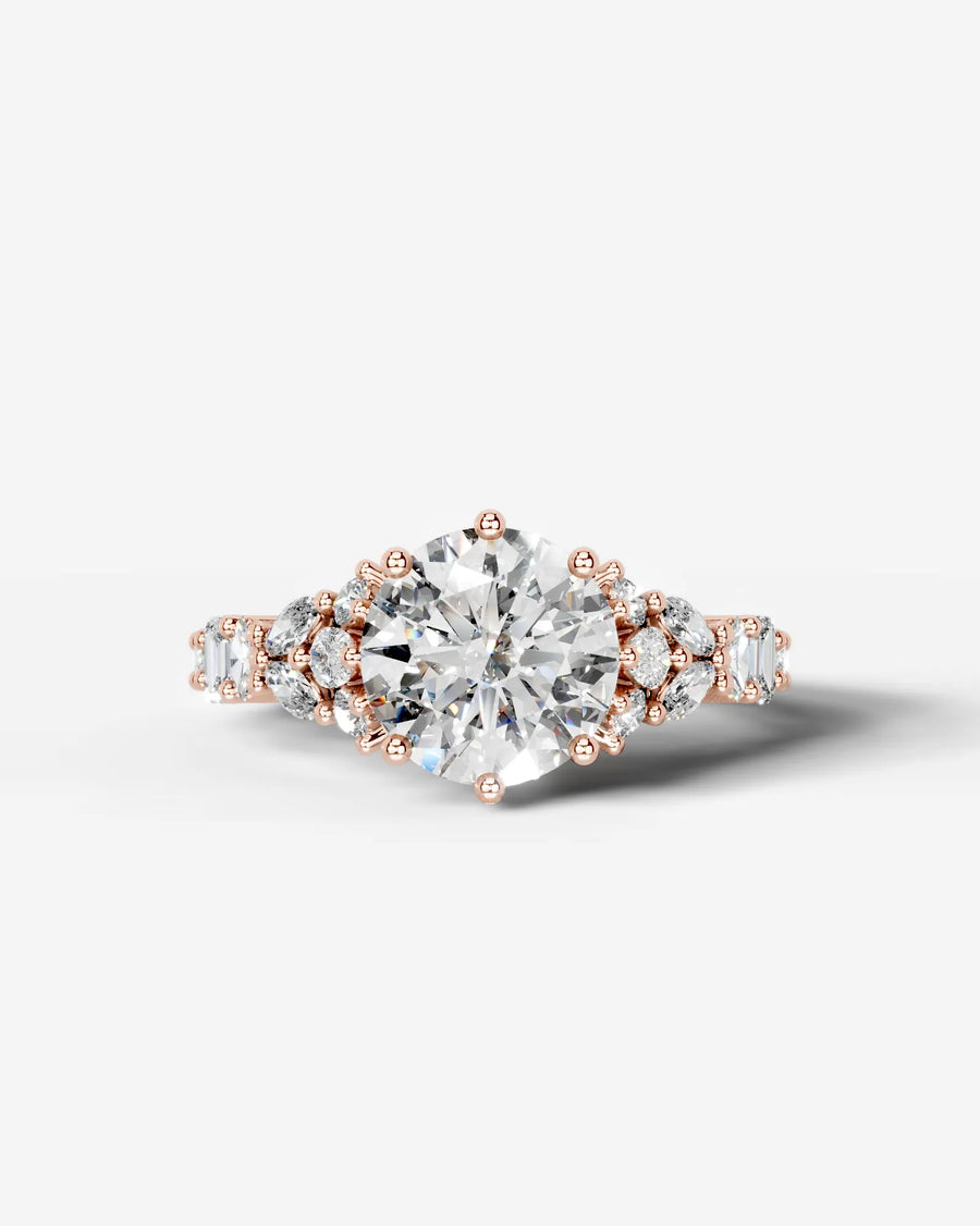 Tula (Round) 14k Rose Gold 001
