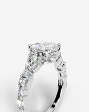 Tula (Cushion) 14k White Gold 005