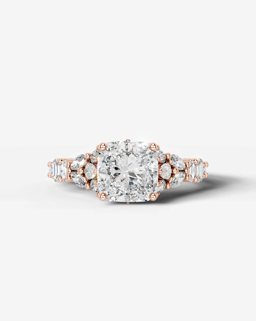Tula (Cushion) 14k Rose Gold 001