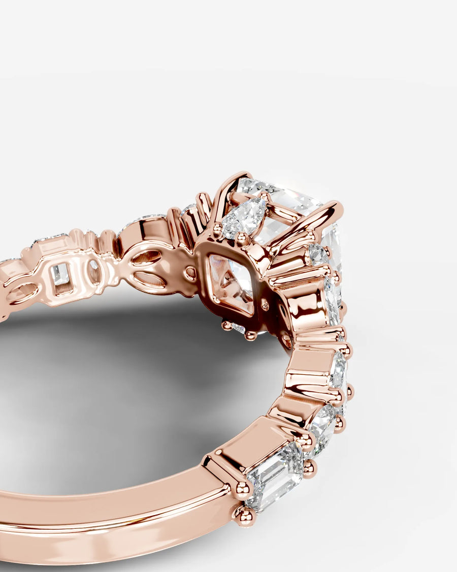 Tula (Cushion) 14k Rose Gold 002