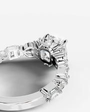 Tula (Cushion) 18k White Gold 002