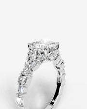 Tula (Radiant) 14k White Gold 005