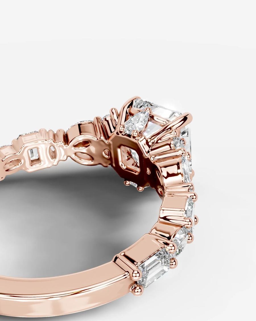 Tula (Radiant) 14k Rose Gold 002
