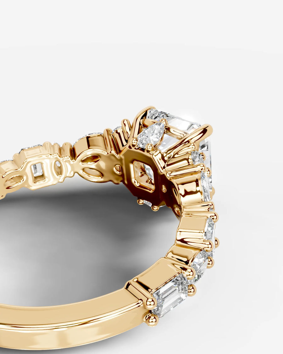 Tula (Radiant) 18k Yellow Gold 002