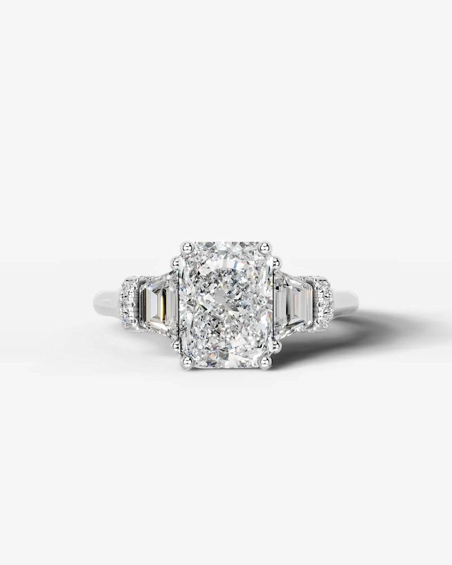 Viola (Elongated Radiant) Platinum 001