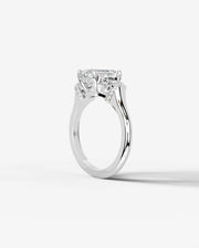 Viola (Emerald) 14k White Gold 005