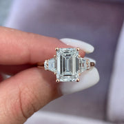 Viola (Emerald) 14k Rose Gold 007