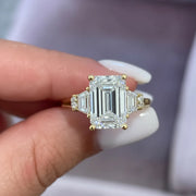 Viola (Emerald) 14k Yellow Gold 007