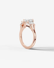 Viola (Heart) 14k Rose Gold 005