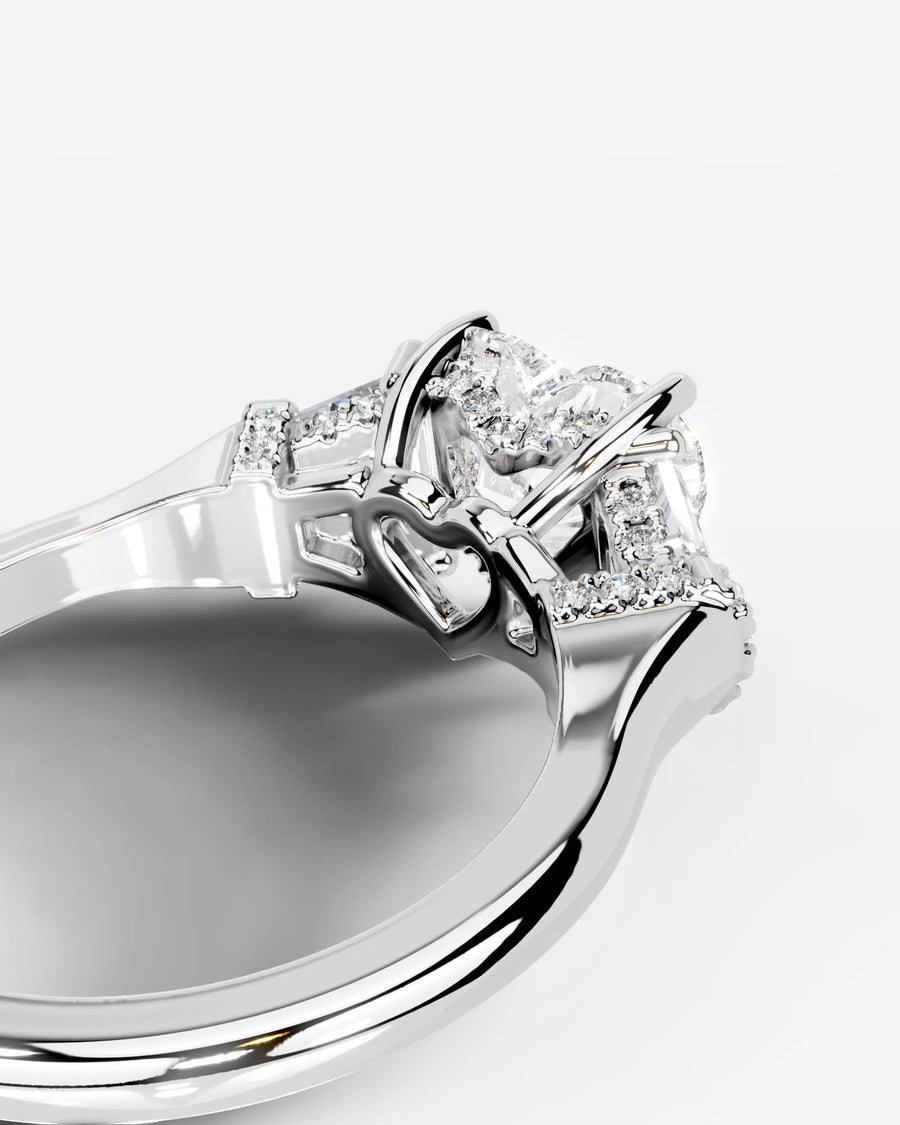 Viola (Heart) Platinum 003