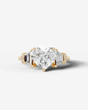 Viola (Heart) 14k Yellow Gold 001