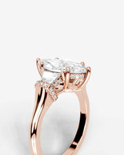 Viola (Marquise) 14k Rose Gold 006