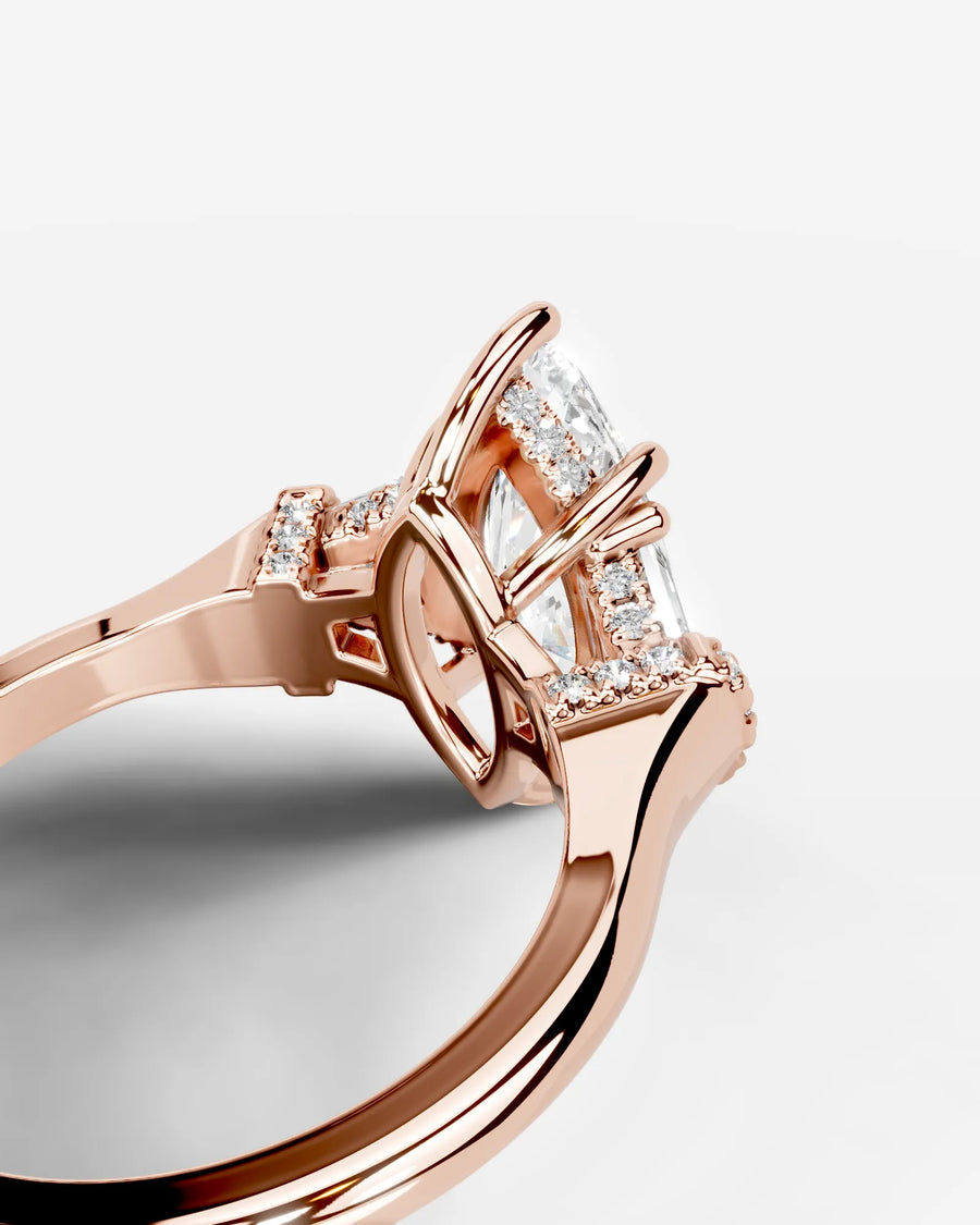 Viola (Marquise) 14k Rose Gold 003