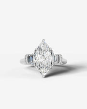 Viola (Marquise) Platinum 001