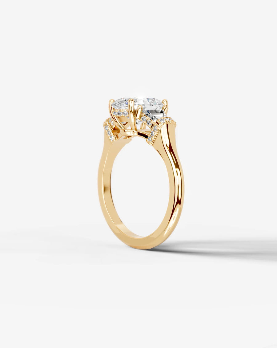 Viola 18k Yellow Gold 005